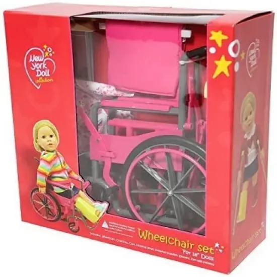 The New York Doll Collection Doll Wheelchair image {2}