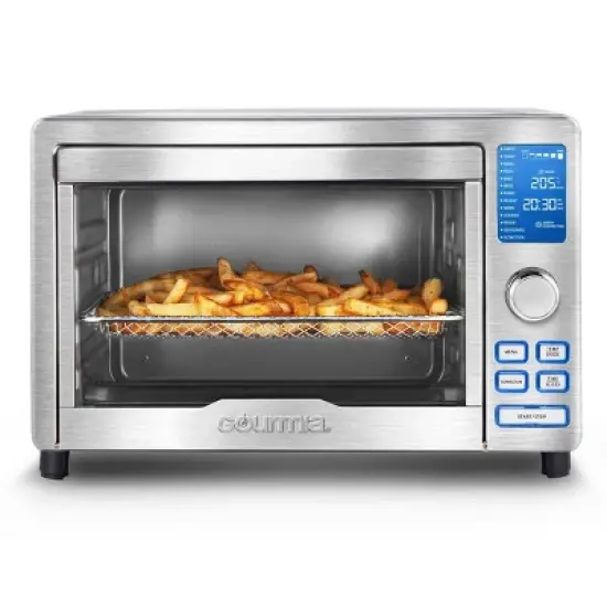 Gourmia Digital Stainless Steel Toaster Oven Air Fryer &ndash; Stainless Steel: 1700W, Dishwasher-Safe, Airfryer Toaster Oven image {2}