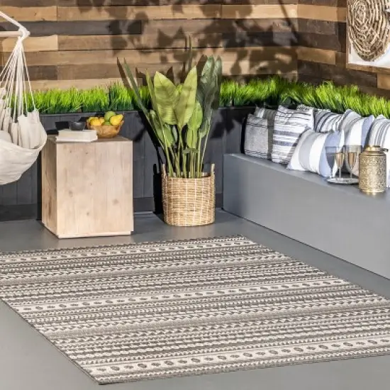 nuLOOM Teofila Outdoor Area Rug image {1}