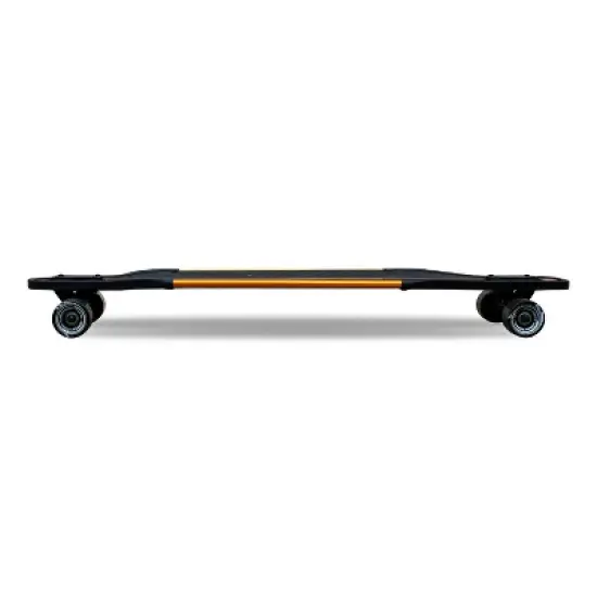 Yocaher 41.25" Aluminum Drop Through Complete Longboard - Gold image {3}