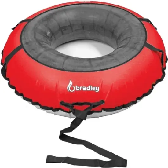Bradley Colossal 60" Snow Tube with Slick, Heavy-Duty Bottom for Fast Sledding &ndash; Large Rubber Tube with Cover made in USA image {16}