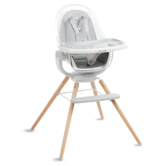 Munchkin Cloud Baby High Chair with 360&deg; Swivel - Clear image {1}
