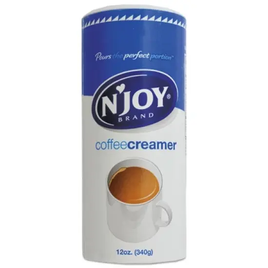 N'Joy Non-Dairy Coffee Creamer, Original, 12 oz Canister image {1}