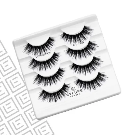 Eylure Definition False Eyelashes - No 126 - 4pr image {1}
