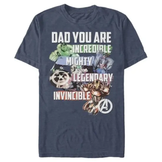 Men's Marvel Daddy You are Our Super Hero T-Shirt image {6}