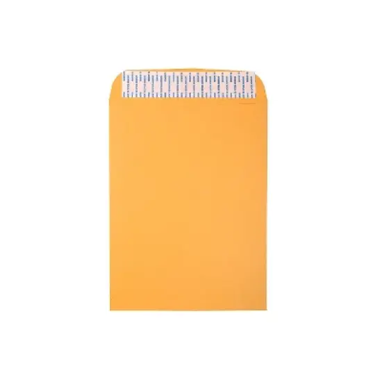 JAM Paper Open End Catalog Envelopes w/Peel and Seal Closure 9.5"x12.5" Manila 13034232C image {3}