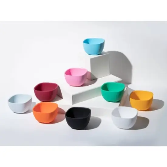 Avanchy La Petite Silicone Mini Bowl - Gray image {3}