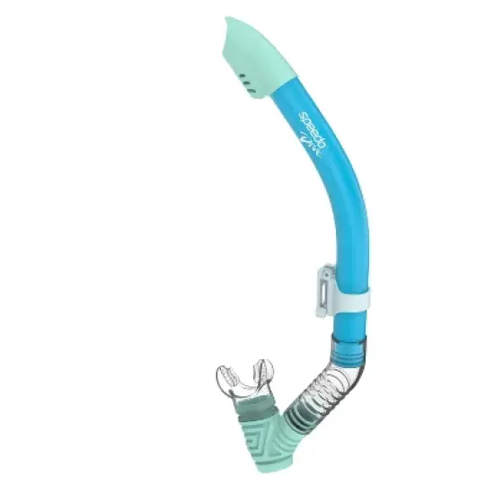 Speedo Junior Mask Snorkel Set - Blue/Teal: Ideal for Ages 6-14, Polycarbonate & Silicone image {3}