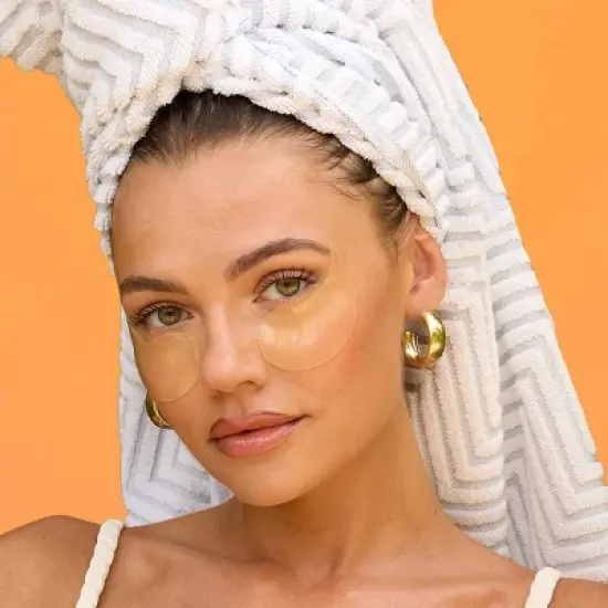 derma e Vitamin C Bright Eyes Hydro Gel Patches - 60ct image {6}