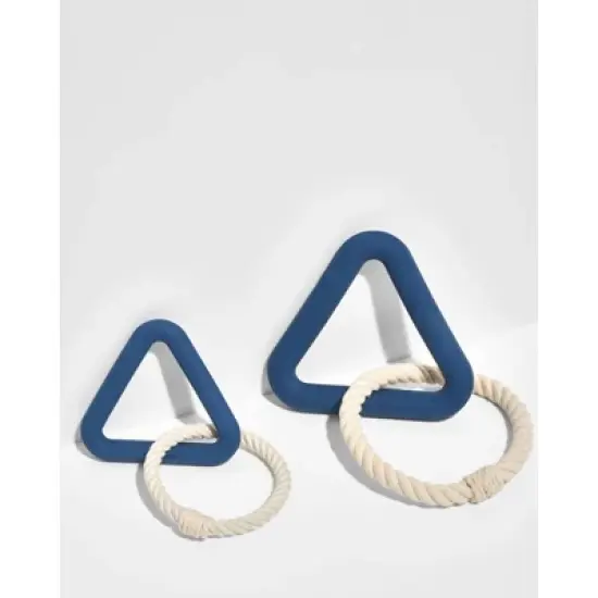 Wild One Triangle Tug Dog Toy - S image {4}