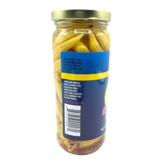 Ely Farms 16 oz Pickled Baby Corn - Pack of 3 image {6}