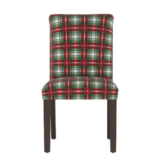 Hendrix Dining Chair in Plaid - Skyline Furniture image {9}