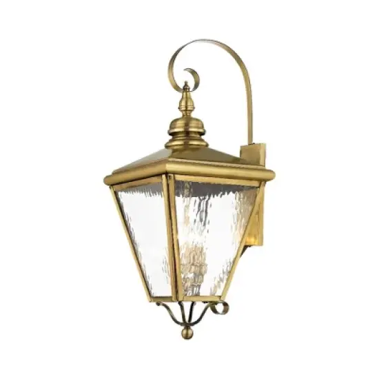 Livex Lighting Cambridge 4 - Light Wall Light in  Antique Brass image {4}