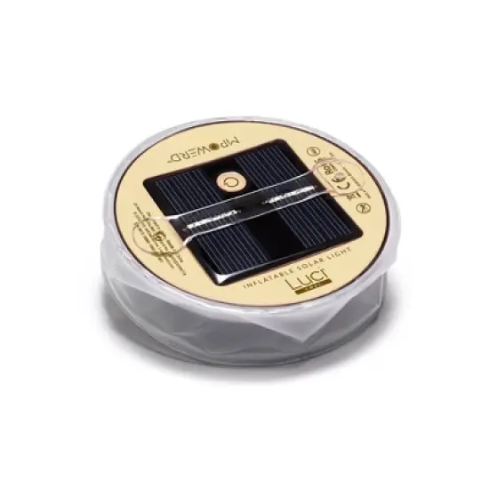 Luci Candle Lit Solar LED Outdoor Lantern Amber image {2}