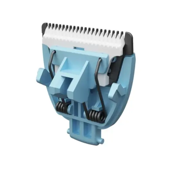 Meridian Slimmer Trimmer Precision Pubic & Body Hair Trimmer Ceramic Blade, Single Replacement Blade - Sky Blue image {3}