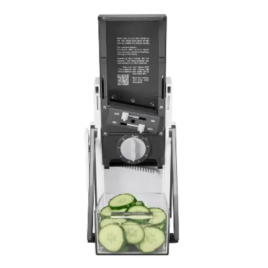 Cuisinart Precision Slice Upright Mandoline: Safe Mandolin Slicer, Nonslip Base, Dishwasher-Safe, Freestanding Design image {14}