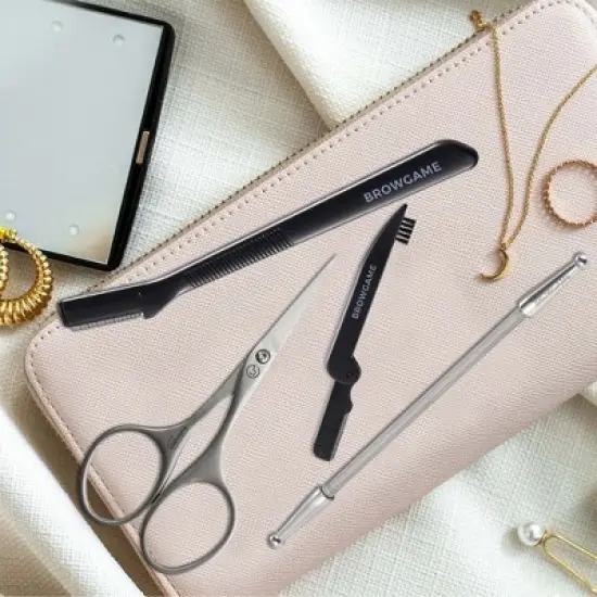 Browgame Eyebrow Shaping Knife Duo - Razor Blades - 2 pc image {2}