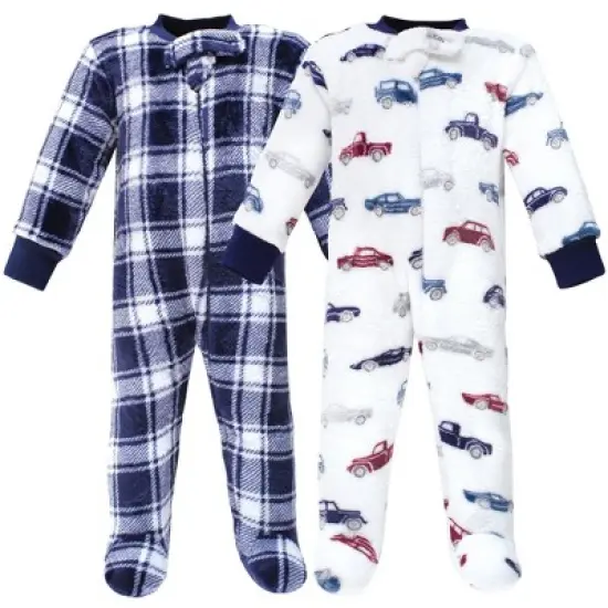 Hudson Baby Infant Boy Plush Sleep and Play, Cars image {4}