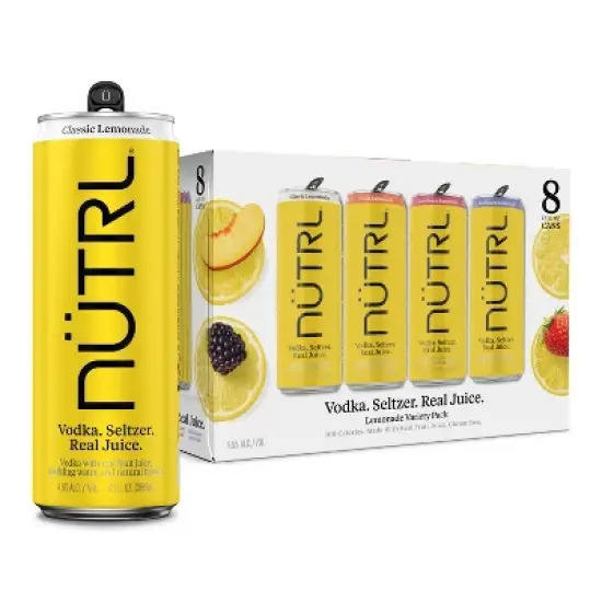 Nutrl Lemonade Variety Pack - 8pk/355ml Cans image {15}