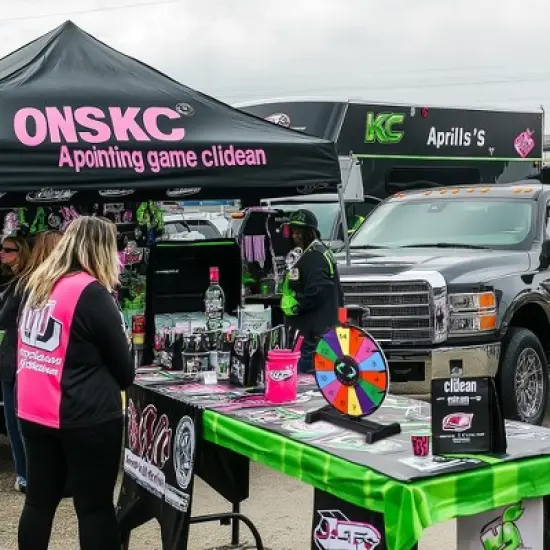 WinSpin Editable Color Prize Wheel Dry Erase Fortune Spinning Game 12"/15"/18"/24" image {5}