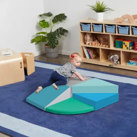 ECR4Kids SoftZone Junior Tiny Twisting Climber - Indoor Active Play for Babies and Toddlers image {6}