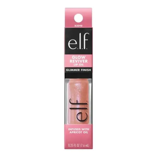 e.l.f. Glow Reviver Lip Oil Glimmer - 0.25 fl oz image {10}