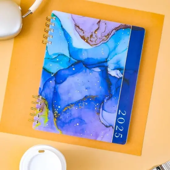 The Happy Planner 2025 Weekly/Monthly Planner 9.75"x8.75" Classic Ethereal Elements: Adult Twin-Wire Calendar, 7x9.25" image {10}