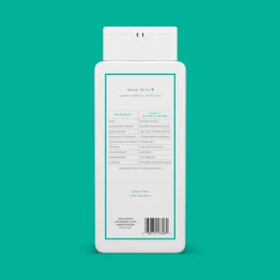 Native Body Wash for Men & Women - Sulfate Free - Palm Leaf & Agave - 18 fl oz image {8}