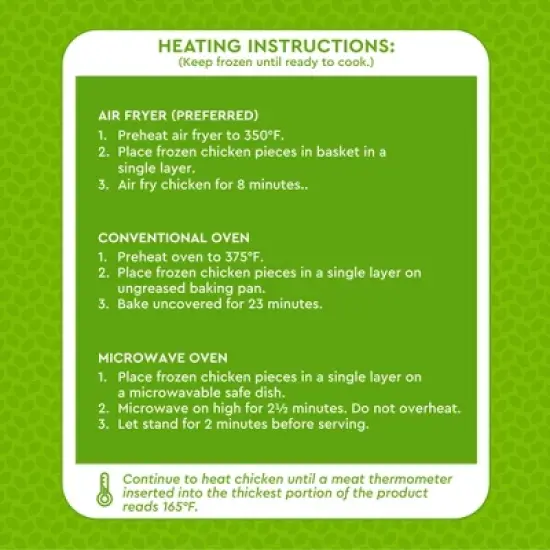 Just Bare Lightly Breaded Chicken Breast Bites - Frozen - 24oz image {6}