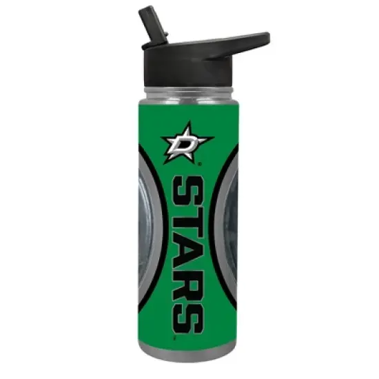NHL Dallas Stars Jr. Thirst Game Puck Water Bottle - 24oz image {4}