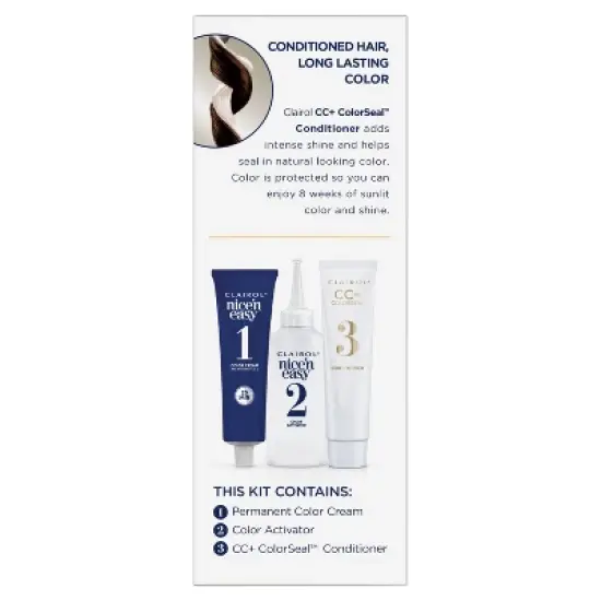 Clairol Nice'n Easy Permanent Hair Color - Brown image {10}