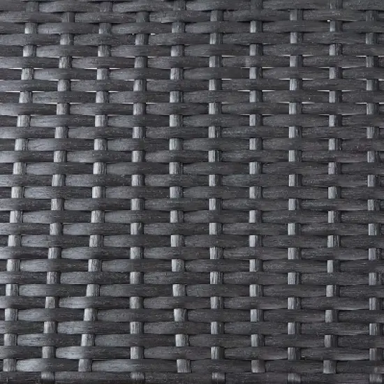 Sunnydaze 2-Section Rectangle Polyrattan Indoor Planters - 21.5" W x 11.5" D x 9.25" H - 2-Pack image {3}