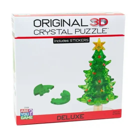 AreYouGame.com Disney 3D Crystal Puzzle: Christmas Tree - 69pc image {1}