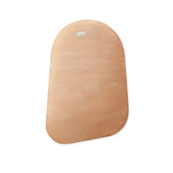 New Image Closed End 9"L 2pc System Ostomy Pouch 1.75" Flange 18372, 60 Ct image {2}