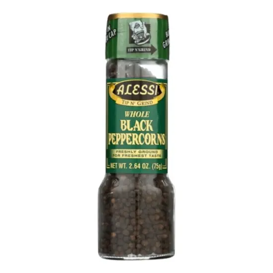 Alessi - Grinder - Whole Black Peppercorns - Large - 2.64 oz image {1}