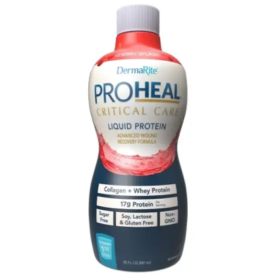 ProHeal Critical Care Oral Supplement Cherry Splash 30 oz Bottle image {1}
