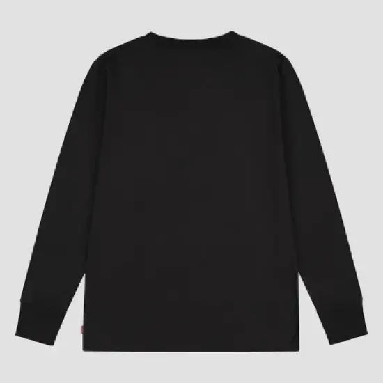 Levi's&reg; Boys' Long Sleeve Logo Graphic T-Shirt - Black image {1}