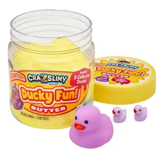 Cra-Z-Slimy Perm Yellow Slime Purple Duck image {4}