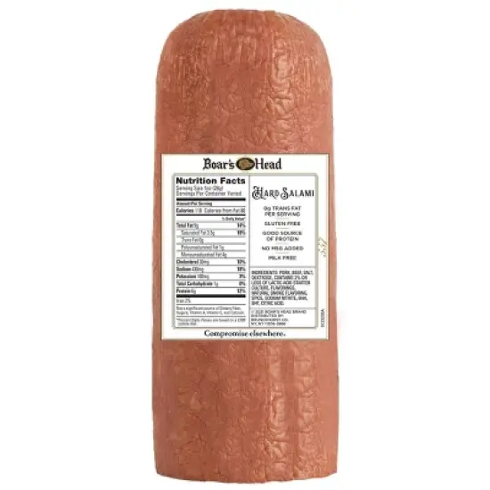 Boar's Head Hard Salami - Deli Fresh Sliced - price per lb image {2}