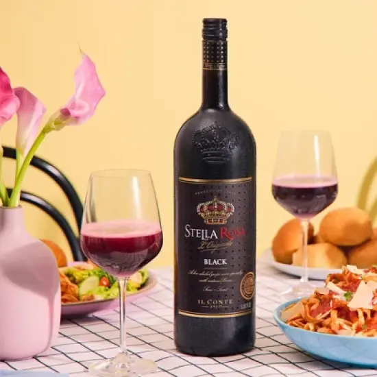 Stella Rosa Black Red Wine - 1.5L Bottle image {10}