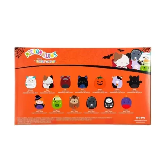 Squishmallows 2.5" Halloween Calendar Plush - 13pk: Stuffed Animals Variety Set, Polyester Material image {6}