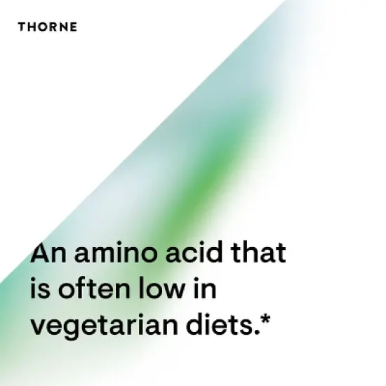 THORNE Lysine - Essential Amino Acid for Skin Health, Energy Production, and Immune Function* - 500 mg - 60 Capsules image {4}