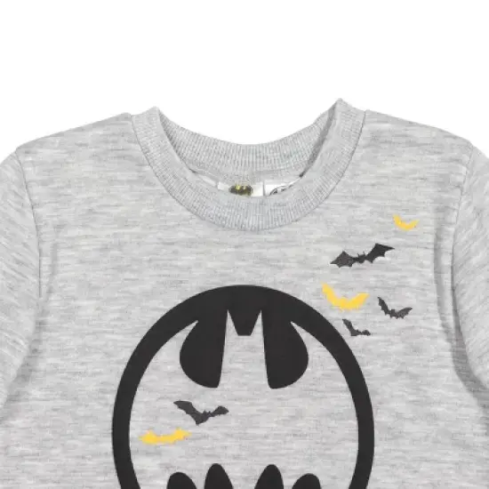 DC Comics Justice League Batman Toddler Boys Fleece Pullover Pants & Sweatshirt Set  image {3}