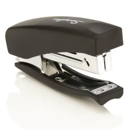 Swingline Soft Grip Stapler Black: Non-Powered Metal Desk Tool for Office & Stationery, 1 Year Warranty image {2}