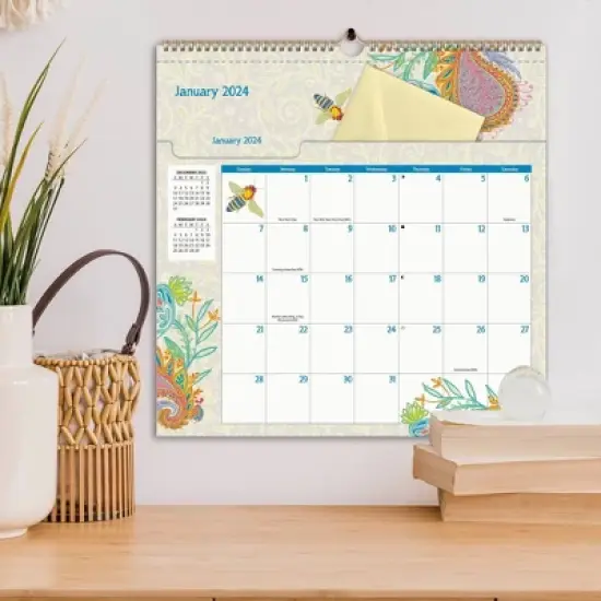 Lang 2024 Wall Calendar 12"x12" Ladybird image {3}