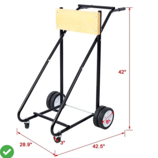 Outboard Boat Motor Stand Outboard Engine Stand Carrier Cart Dolly Boat Motor Support Storage Stand image {2}