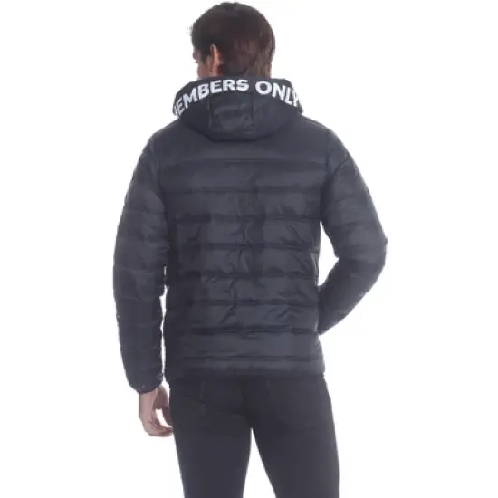 Members Only Mens Snorkel Solid Jacket image {2}