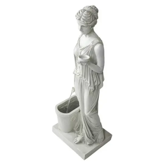 Design Toscano Hebe, Goddess Of Youth Garden Fountain - Off-White image {4}