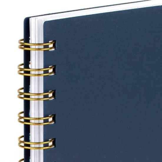 Mead 2025-2026 8.5"x6.375" Basic Small Navy Blue Planner image {3}