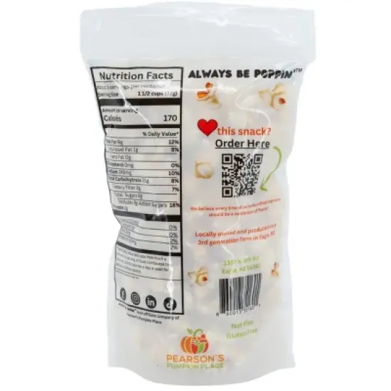 Pearson's Pumpkin Place 3.5 oz Kettle Corn - Pack of 2 image {3}